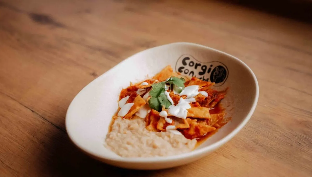 Chilaquiles de la casa — foto de Del archivo Corgi en Corgi con Leche