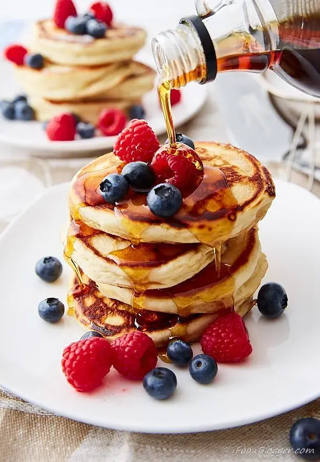 Pancakes 3 pisos: 3 pancakes tradicionales.